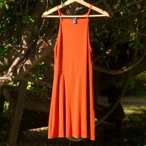 Autumn Brown Dress, Size Small